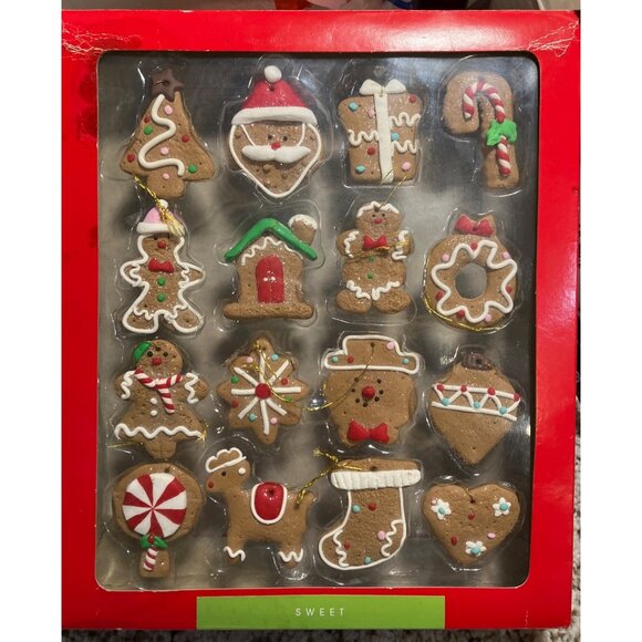 Set Of 16 North Pole Trading Co. "Sweet" Personality Ornaments - Picture 2 of 10